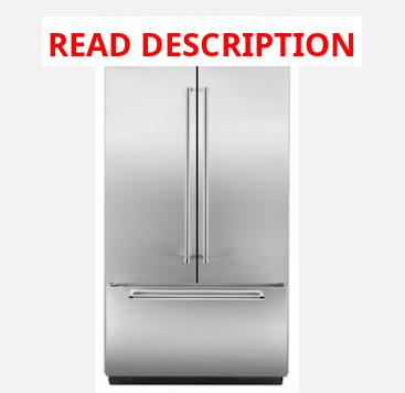 SALE! Kitchen Aid 24.2 Cu. Ft. French Door Refrigerator