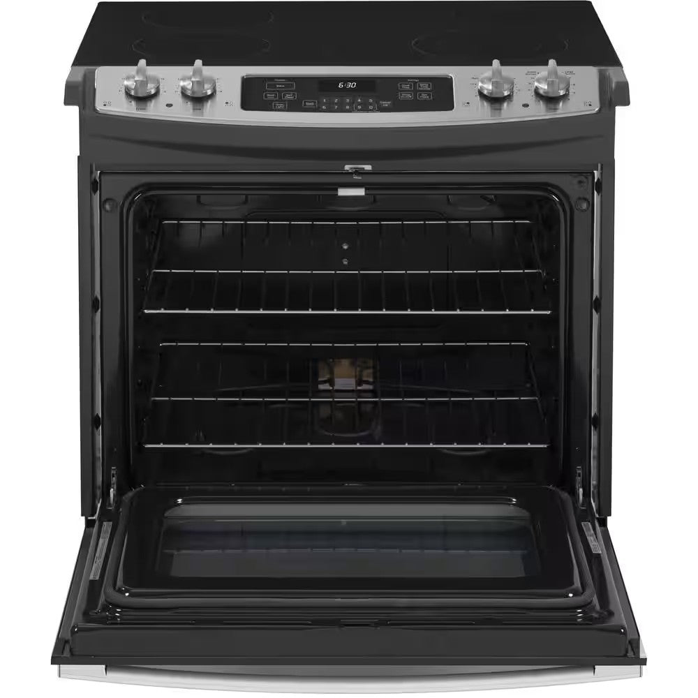 SALE! GE 30" 5-Burner Electric Range, SS - W3