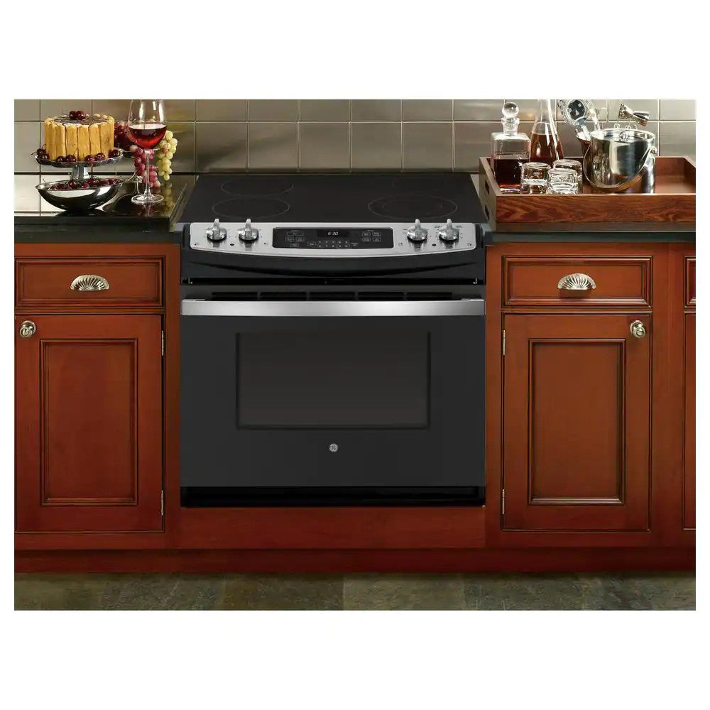 SALE! GE 30" 5-Burner Electric Range, SS - W3