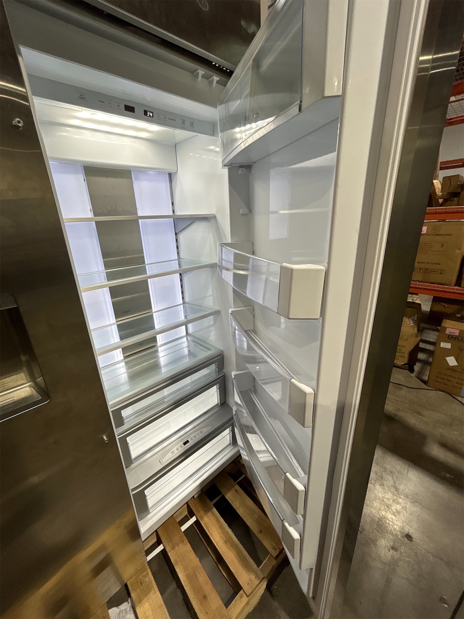 SALE! GE 48 in. Smart Side-by-Side Refrigerator