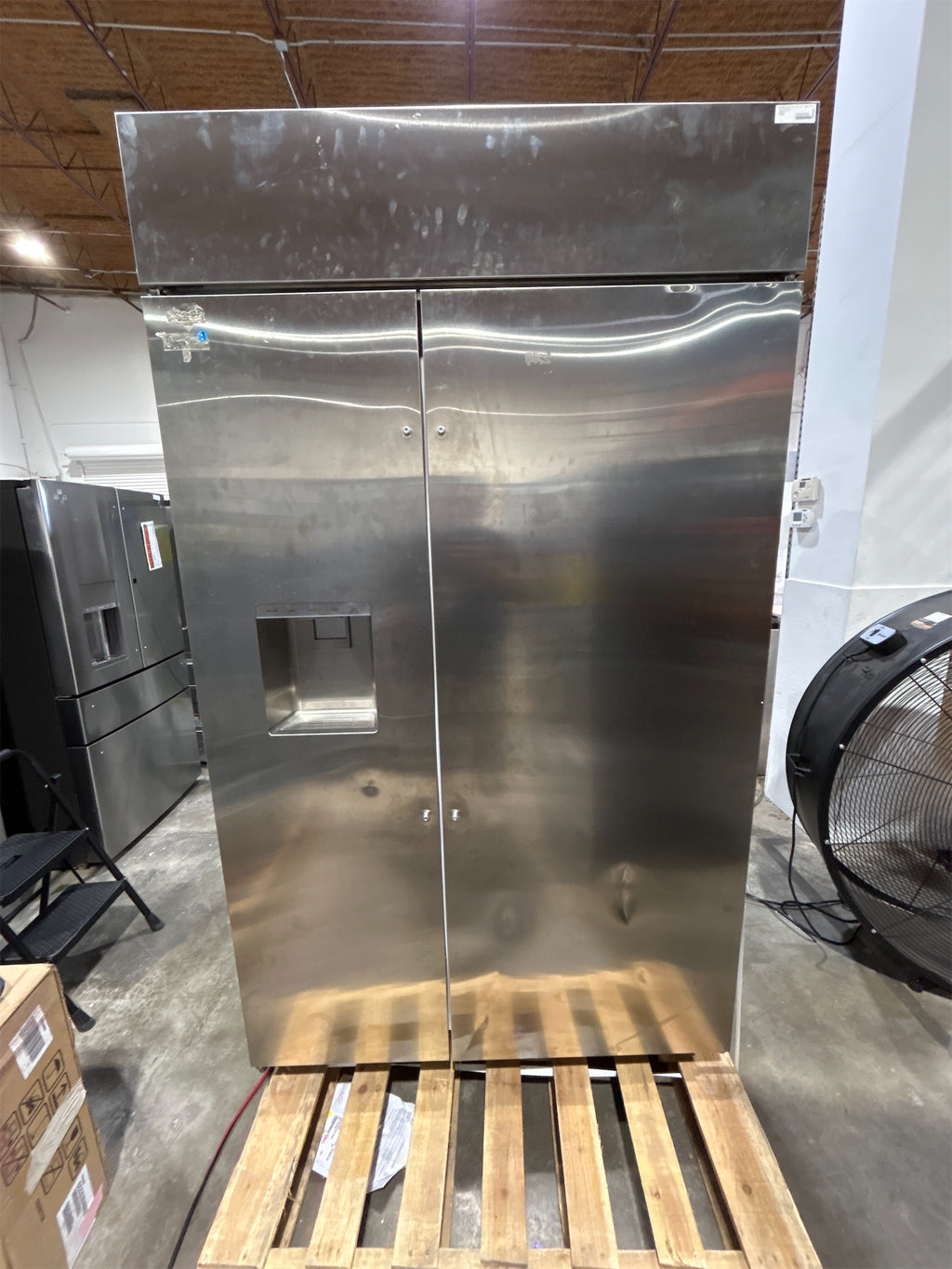 SALE! GE 48 in. Smart Side-by-Side Refrigerator