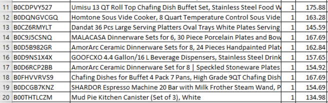 Amazon Manifested Pallet $1130