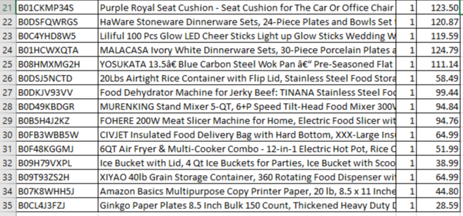 Amazon Manifested Pallet $1191