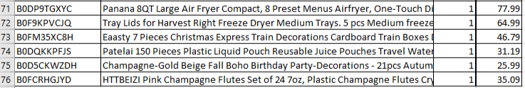 Amazon Manifested Pallet $1053