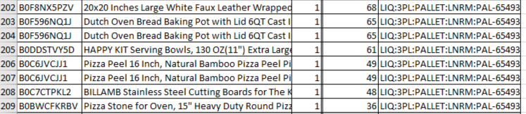 Manifested Amazon Pallet $700