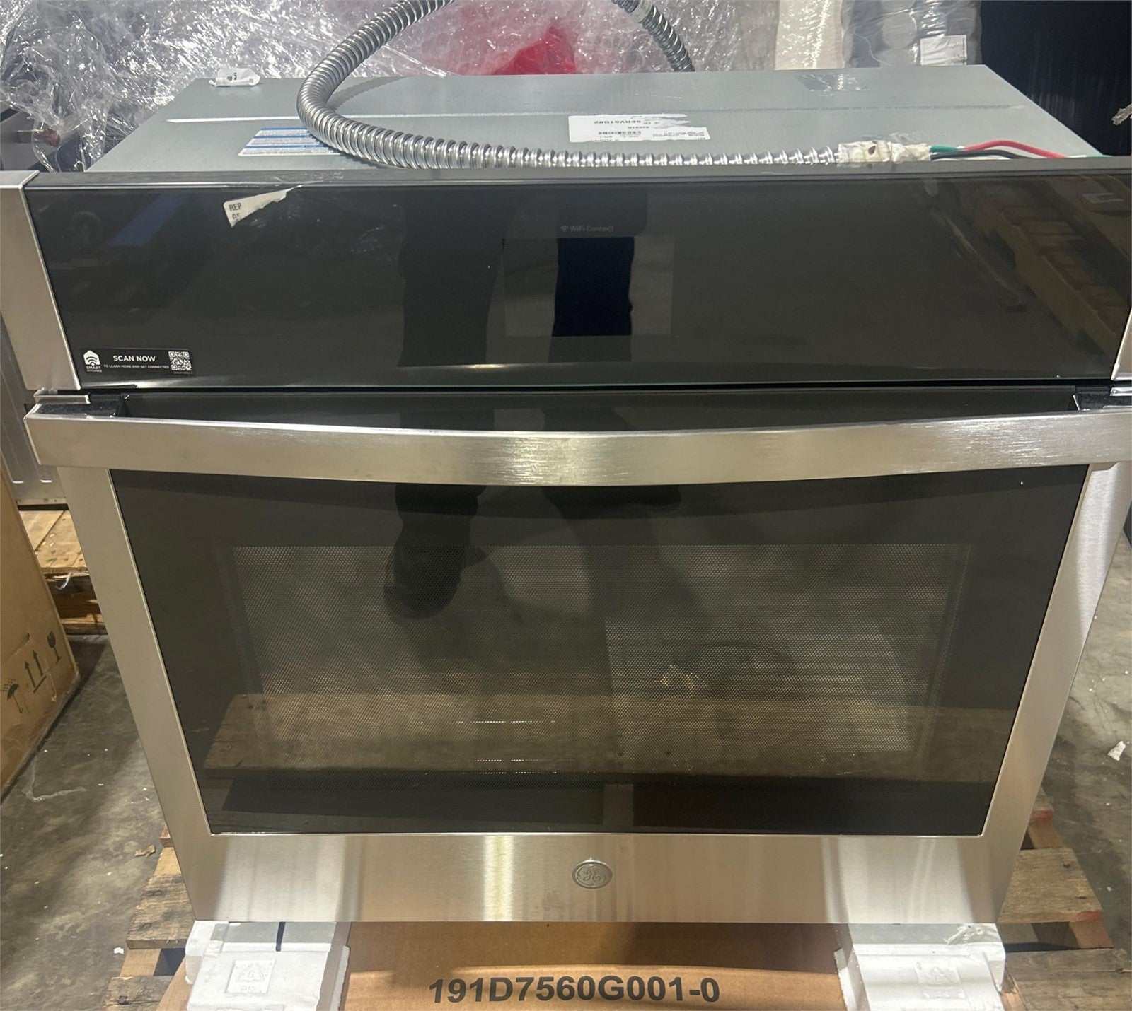 GE Smart Convection Wall Oven