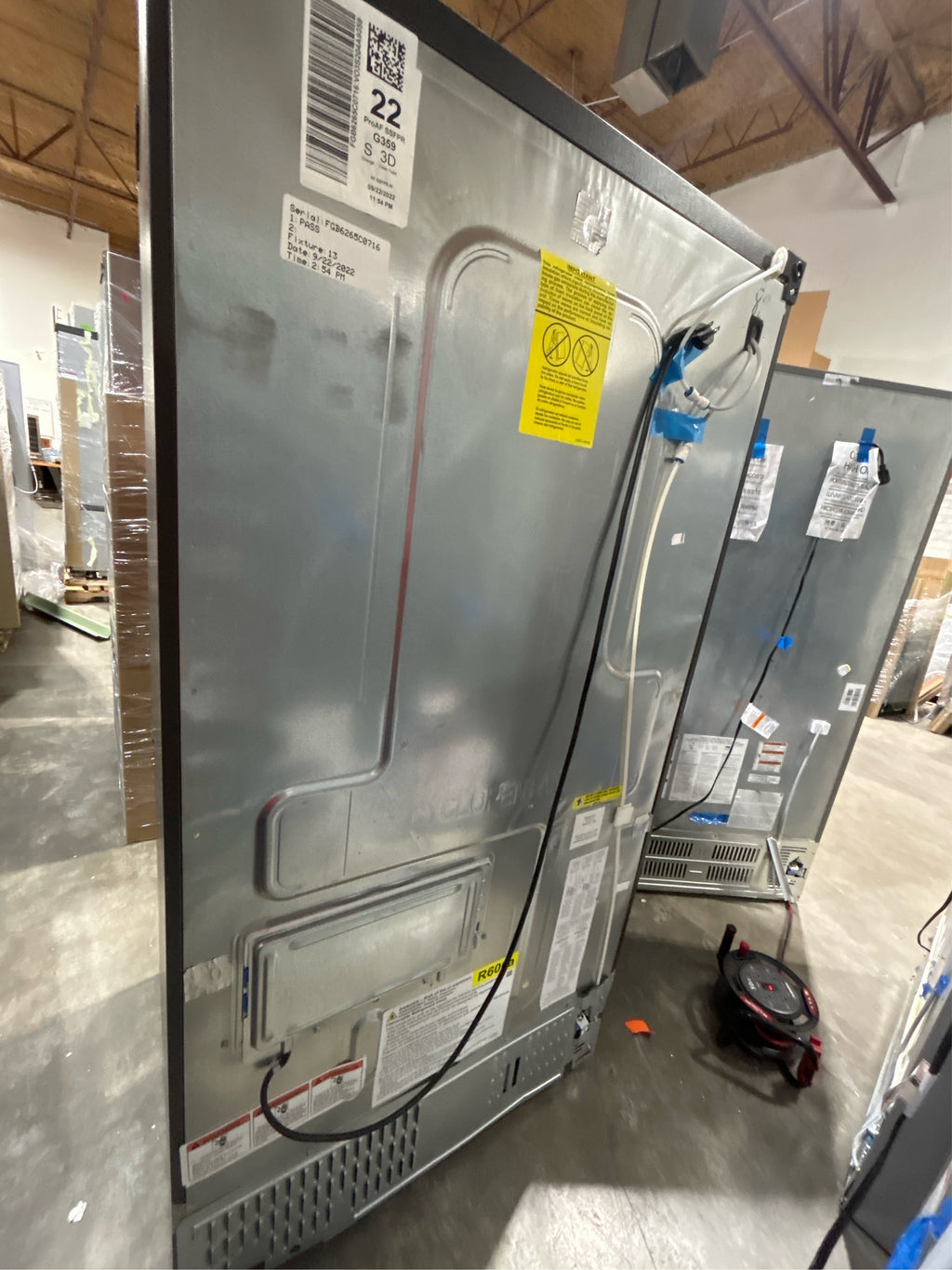 SALE! AS IS/FOR PARTS - GE Profile 22.1 cu. ft. French D