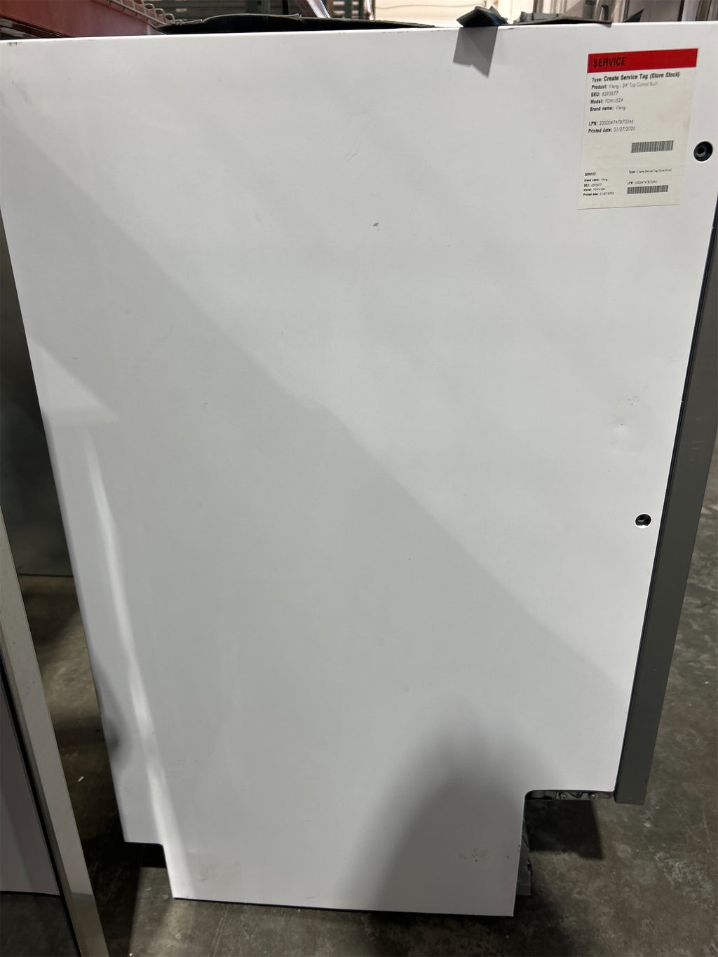 SALE! Viking 24" Top Control Built-In Dishwasher - Panel
