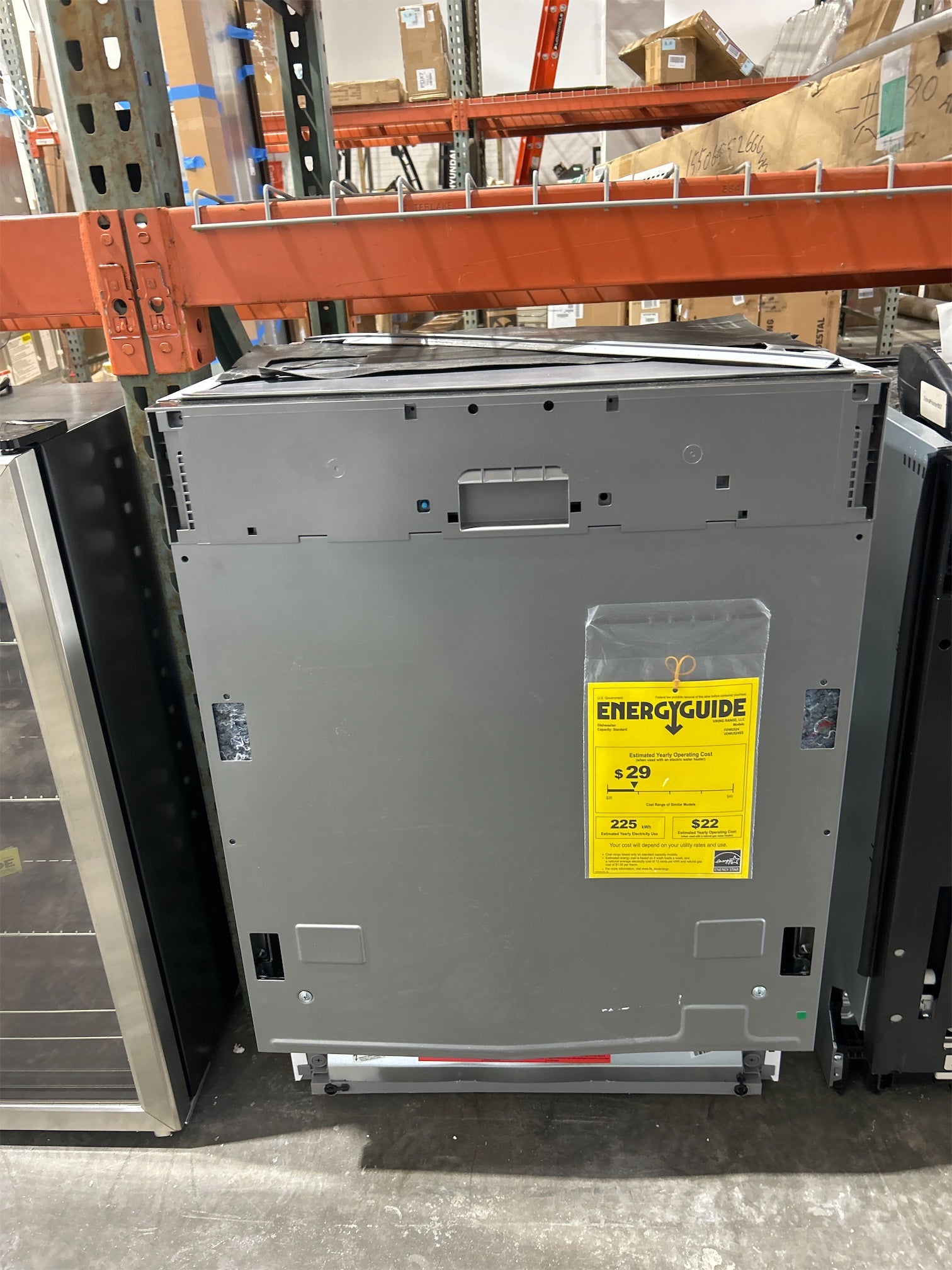 SALE! Viking 24" Top Control Built-In Dishwasher - Panel