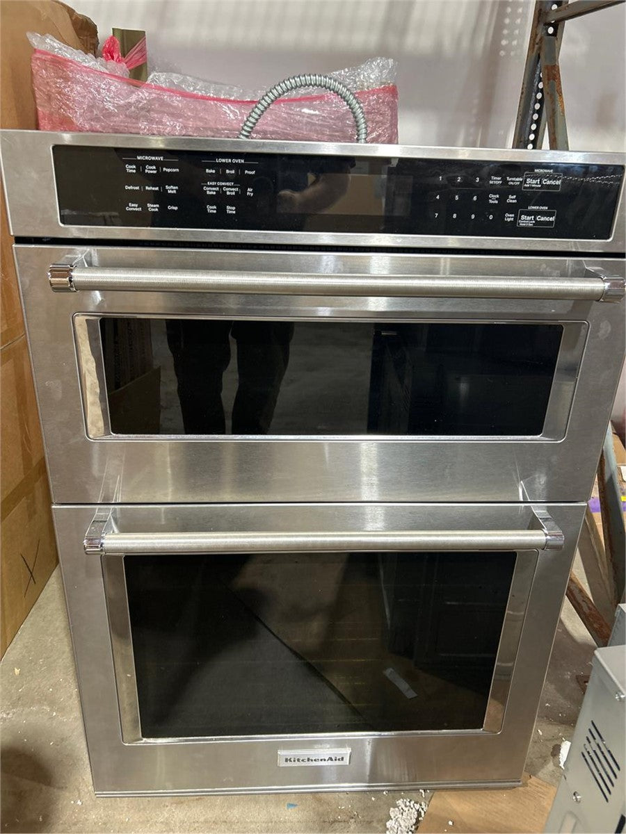 KitchenAid 5 cu ft Wall Oven & Microwave