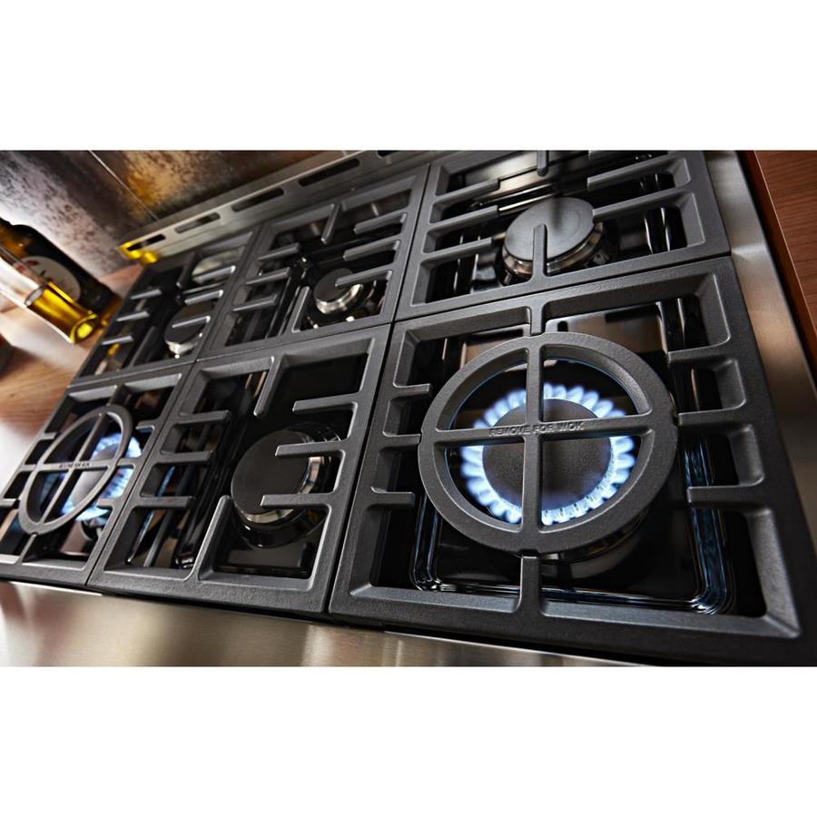 SALE! KitchenAid 36-in 6 Burners Gas Range, SS (D)