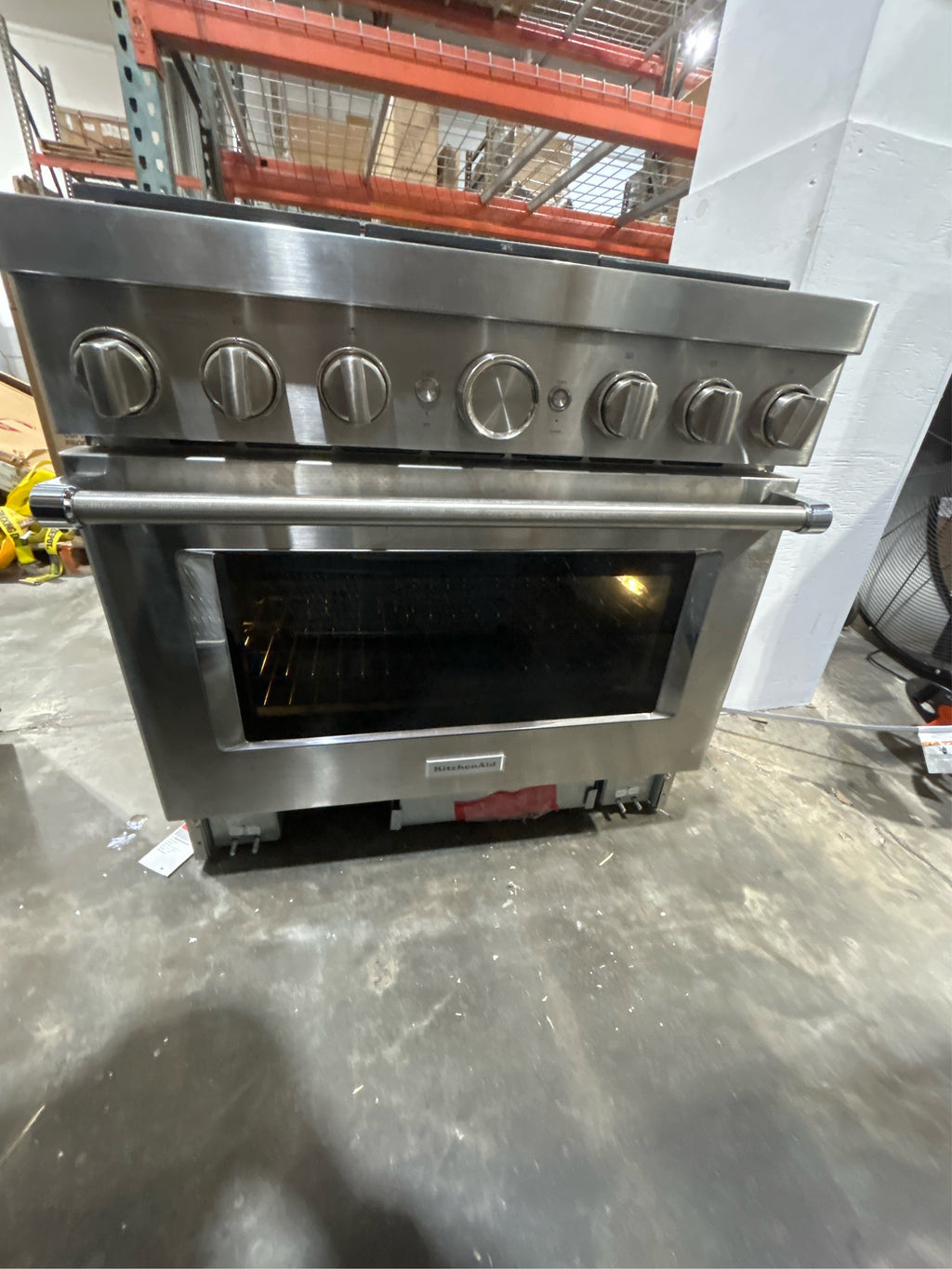 SALE! KitchenAid 36-in 6 Burners Gas Range, SS (D)