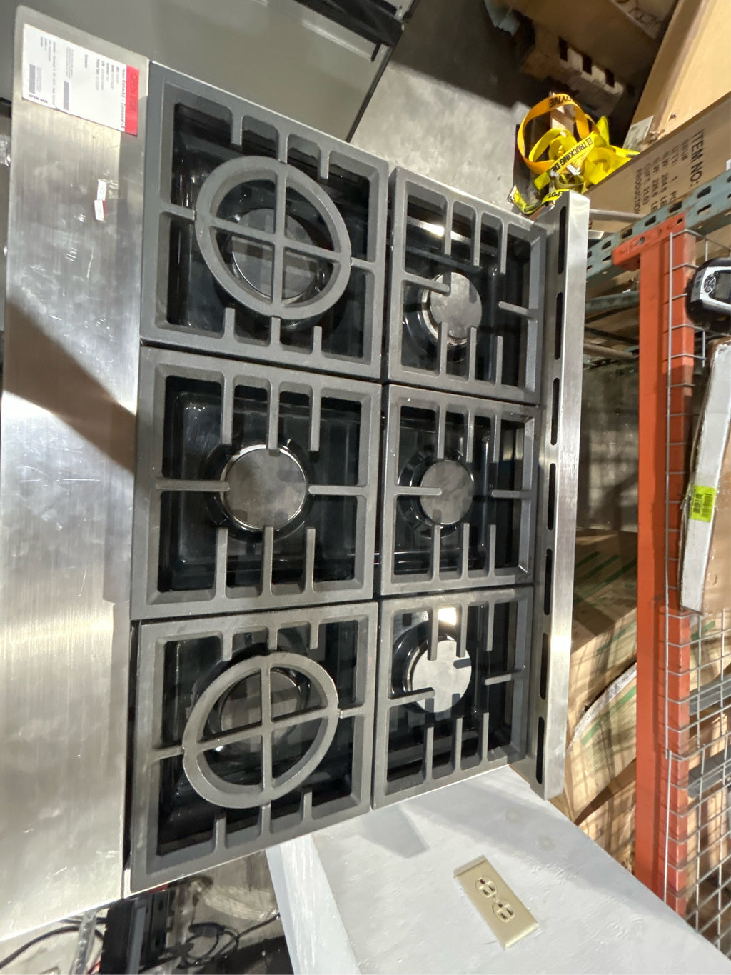 SALE! KitchenAid 36-in 6 Burners Gas Range, SS (D)