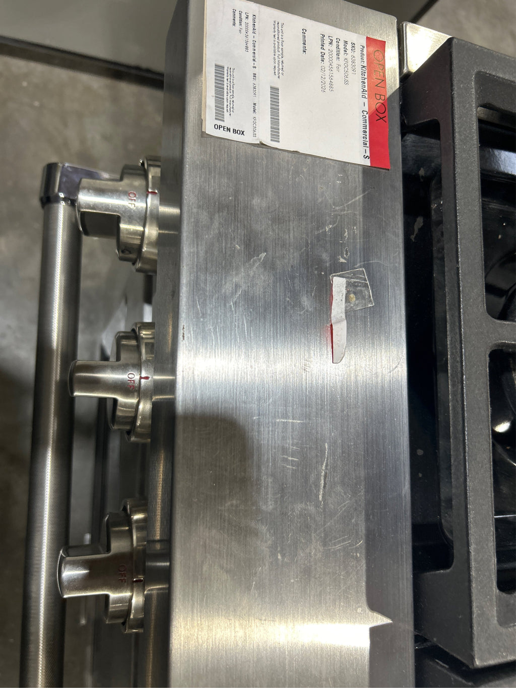 SALE! KitchenAid 36-in 6 Burners Gas Range, SS (D)