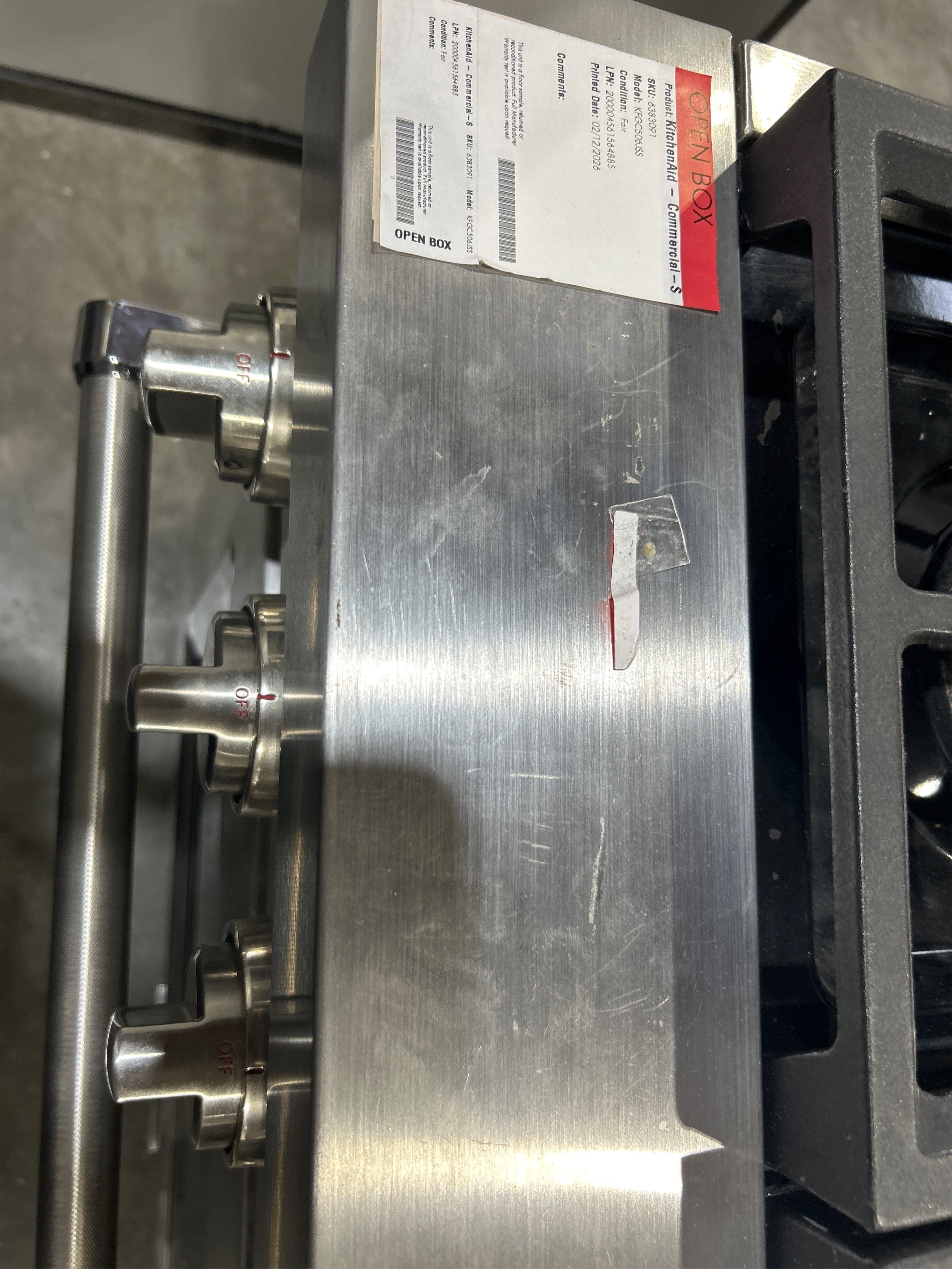 SALE! KitchenAid 36-in 6 Burners Gas Range, SS (D)