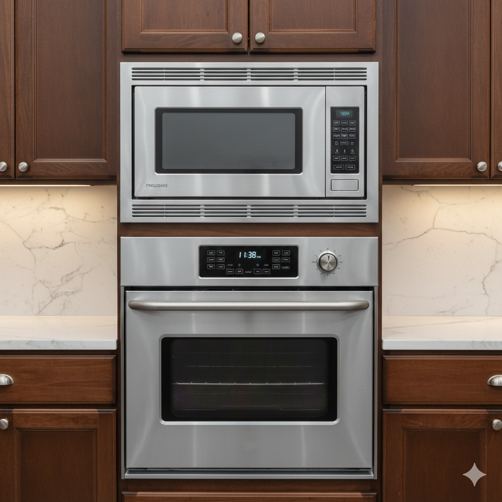 Frigidaire 27 in. Built-In Wall Oven & Microwave