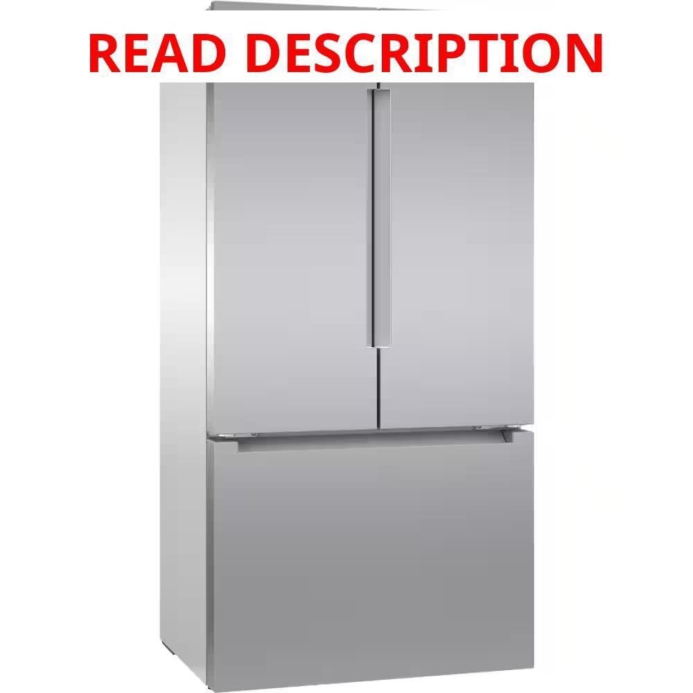 Bosch 800 Series 20.8 cu ft Counter Depth Fridge · Lot #4m