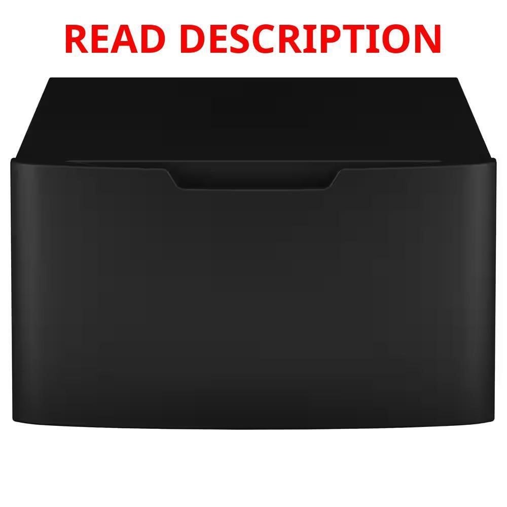 Open-box 28 in. Laundry Pedestal, 16 in. Height (Graphite) · Lot #84m