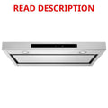 KitchenAid 36 in. Low-Profile Range Hood · Lot #104m