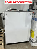 GE CAFE 24 in Built-In Dishwasher, Matte White · Lot #94m