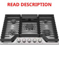 Frigidaire Gallery 30 in. Gas Cooktop, 5 Burners, · Lot #254m