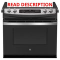 GE 30" 5-Burner Electric Range, SS · Lot #168m