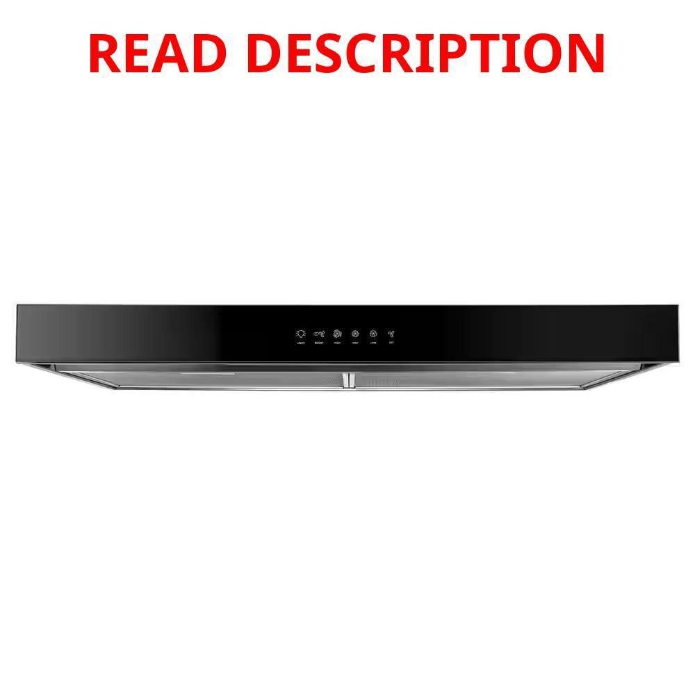 (W3) Whirlpool 30 in. Under-Cabinet Range Hood wit · Lot #140m
