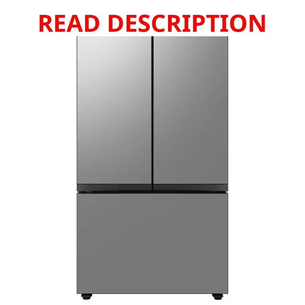 Samsung Bespoke 24 cu. ft. 3-Door French Door · Lot #18m