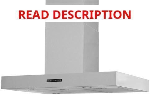Windster WS-63TB Series 42" Stainless Hood · Lot #102m