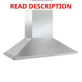 Zephyr Siena Pro 48 in Wall Mount Range Hood · Lot #68m