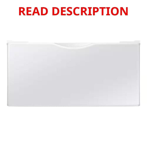 (W3) Samsung 27 in. Laundry Pedestal with Drawer · Lot #116m