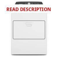 Whirlpool 7cu-ft vented gas dryer · Lot #170m