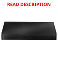 ZLINE 30" 600 CFM Range Hood, Black-Stainless · Lot #110m