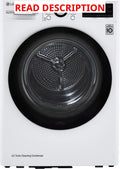 LG 4.2 cu ft Stackable Ventless Heat Pump Dryer · Lot #156m