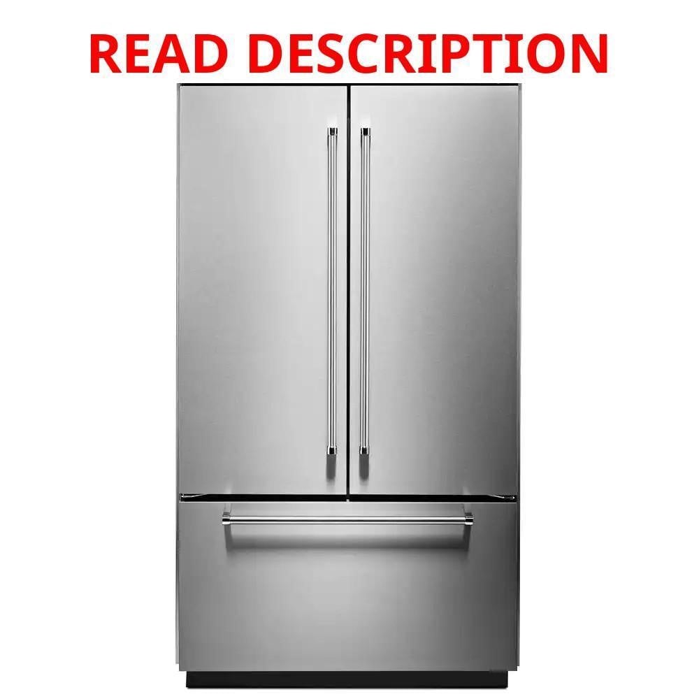 KitchenAid 24.2 cu. ft. French Door Refrigerator · Lot #226m