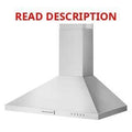 (W3) KitchenAid 30-in Wall-Mount Range Hood · Lot #134m