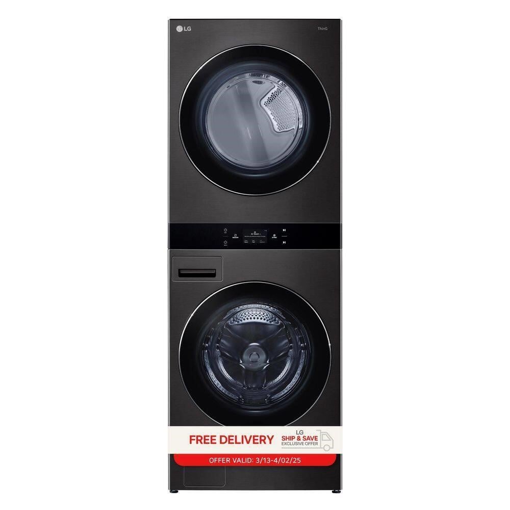 LG WashTower SMART Laundry Center 5.0/7.4 cu · Lot #152m