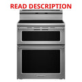 KitchenAid 6.7 cu. ft. 5-Burner Electric Range · Lot #90m