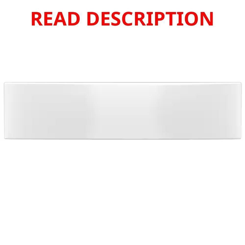 Open-box 28 in. Wide Laundry Riser with 7 in. Height in Whi · Lot #24m