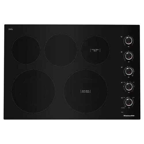 (W3) KitchenAid  30-32 in. Radiant Electric Cookto · Lot #234m