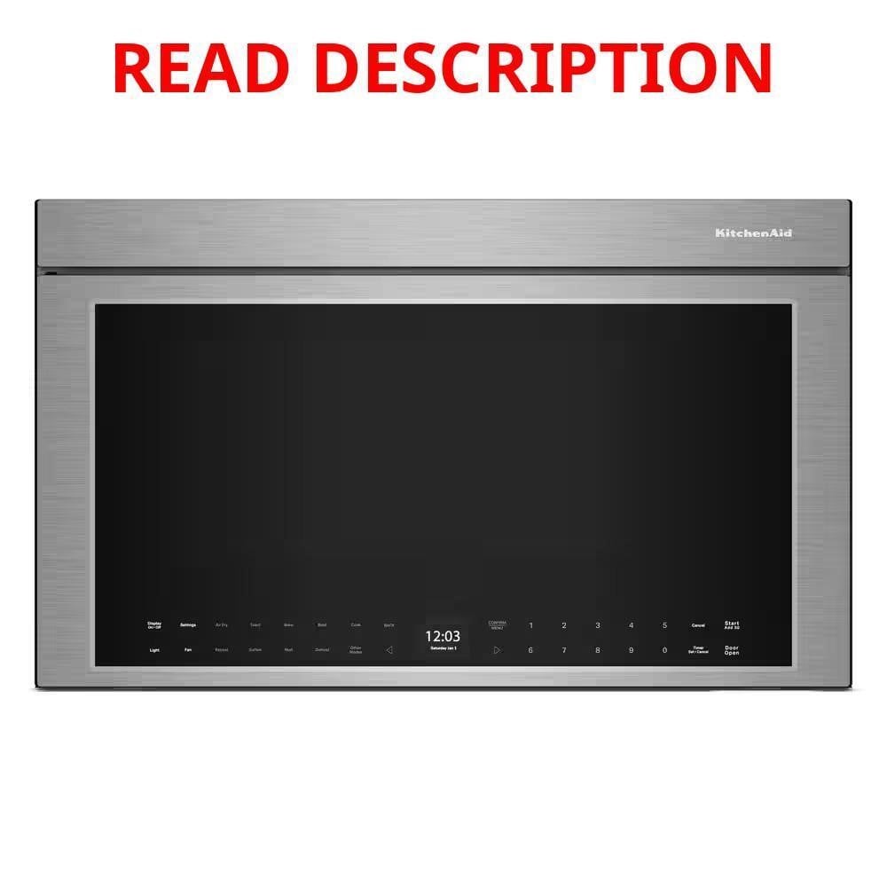 KitchenAid 30 in. Over-the-Range Microwave with Pr · Lot #44m