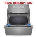 LG 27 in. 1 cu. ft. Pedestal Washer with DD Motor · Lot #32m