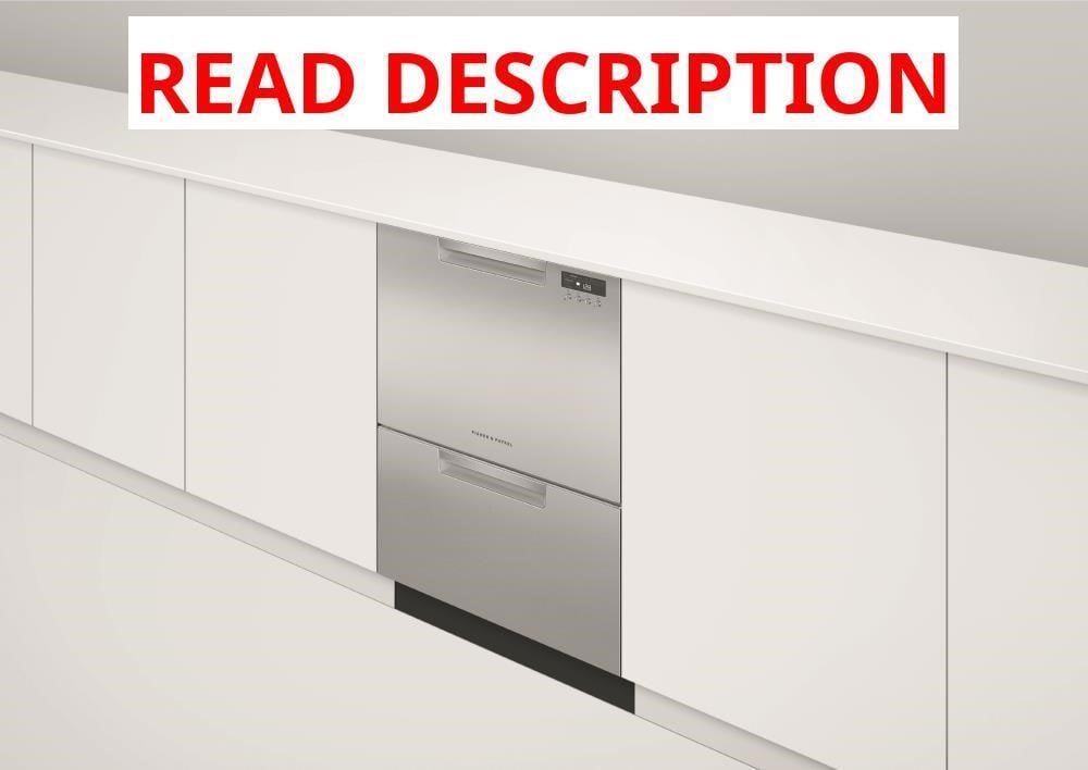 Open-box (W3) Fisher & Paykel 24-in Double Drawer Dishwashe · Lot #112m