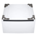 LG Universal Laundry Pedestal (White) with Storage · Lot #158m