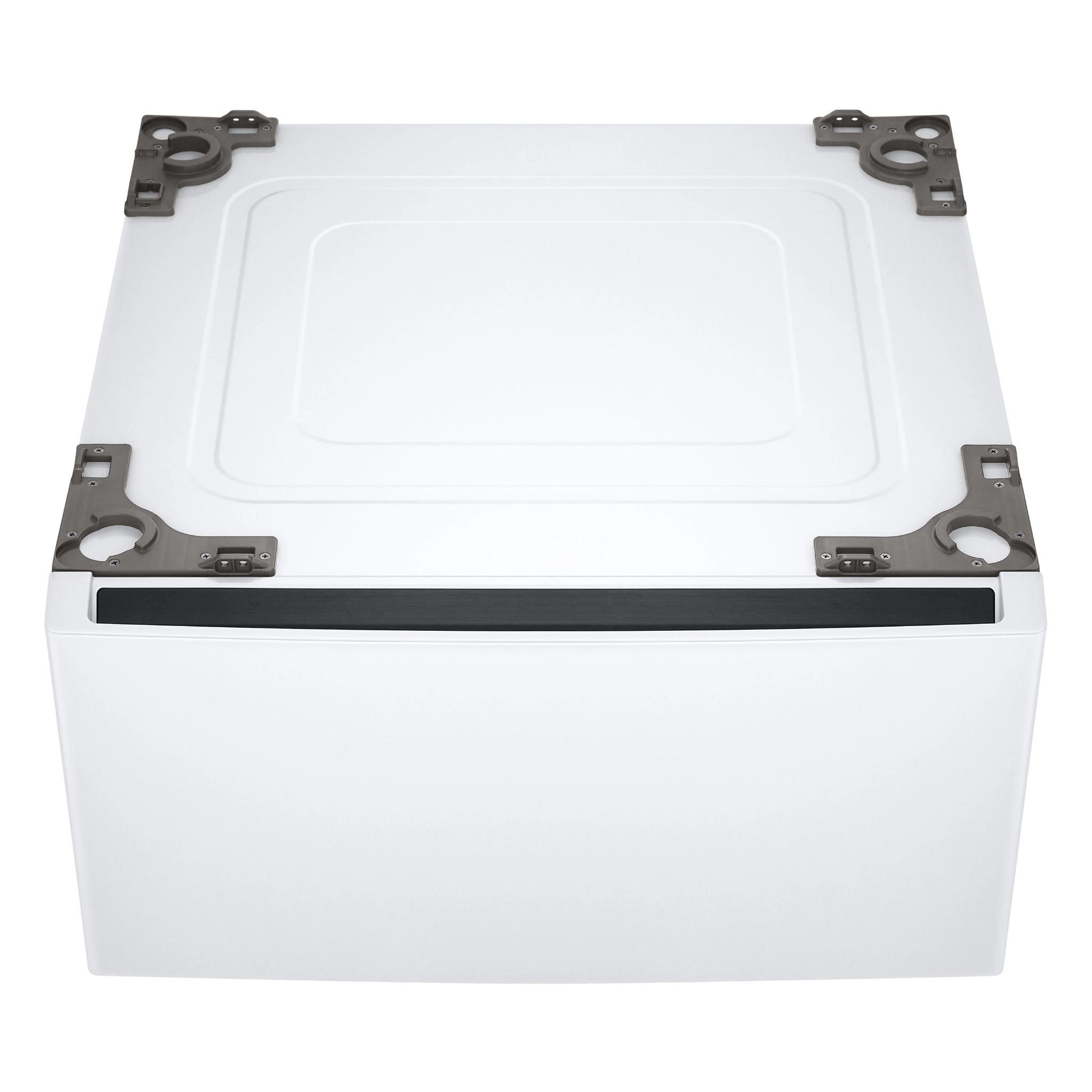 LG Universal Laundry Pedestal (White) with Storage · Lot #158m