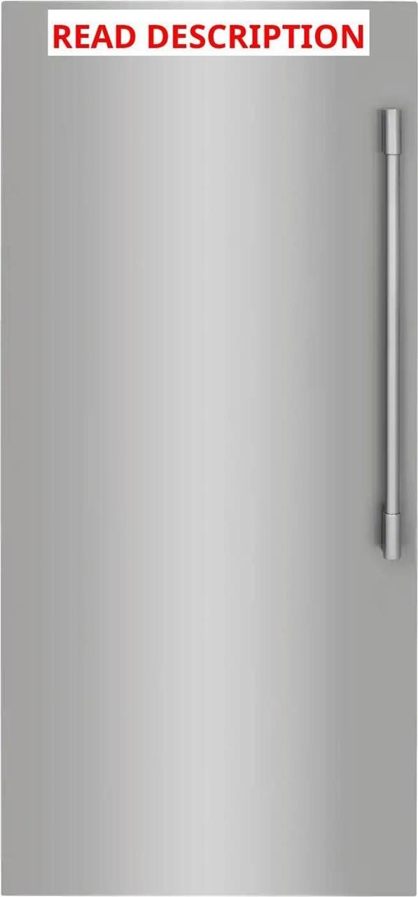 Frigidaire Professional 18.9-cu ft Upright Freezer · Lot #208m