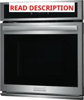 Frigidaire 27" Single Electric Wall Oven Air Fry · Lot #126m