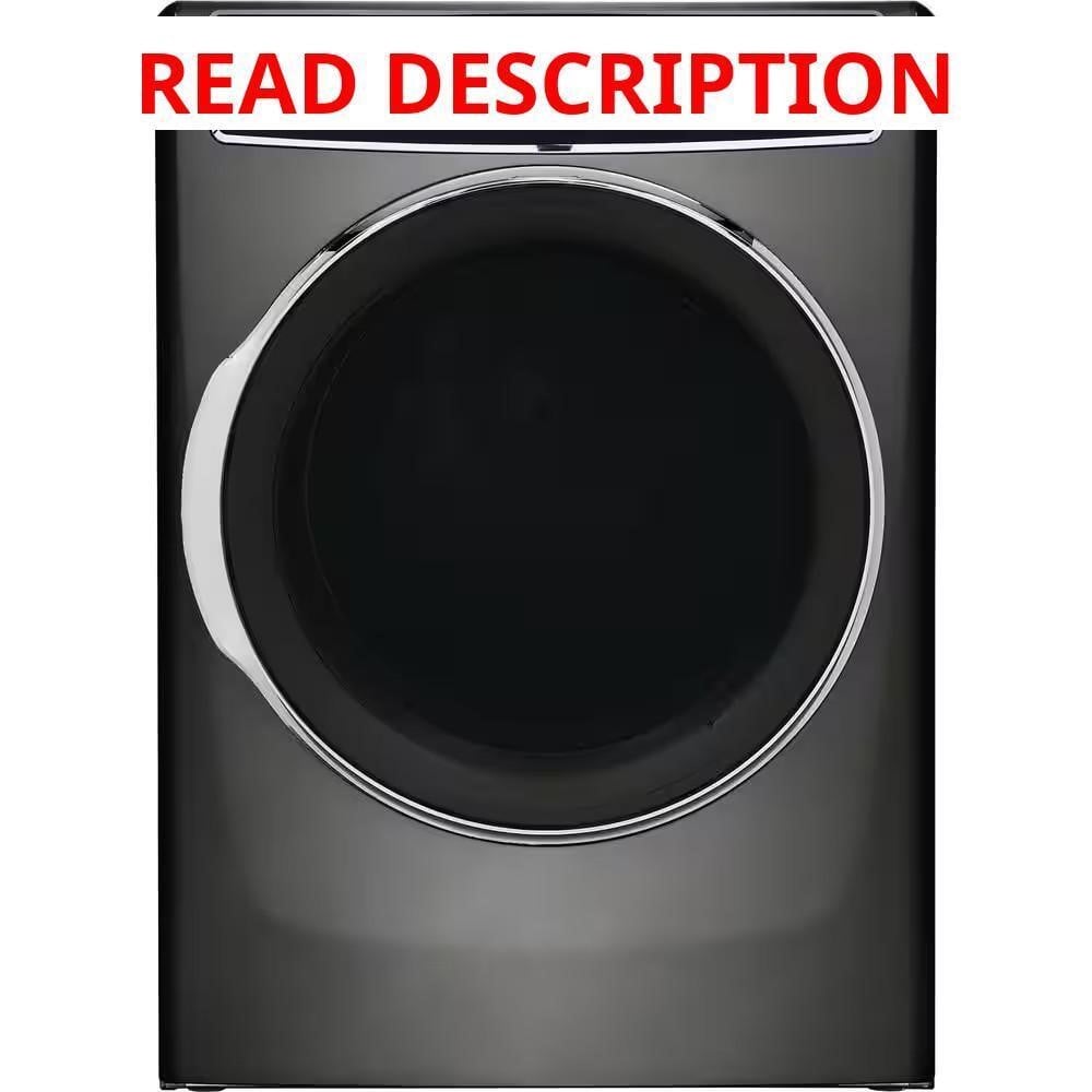 Open-box Electrolux 8 cu ft Front Load Electric Dryer, Tita · Lot #182m