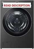 LG 27" 5 cu ft Washer/Dryer with TurboWash 360 · Lot #184m