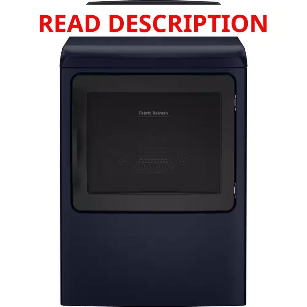 GE Profile 7.3 cu. ft. Gas Dryer, Sapphire Blue, S · Lot #38m